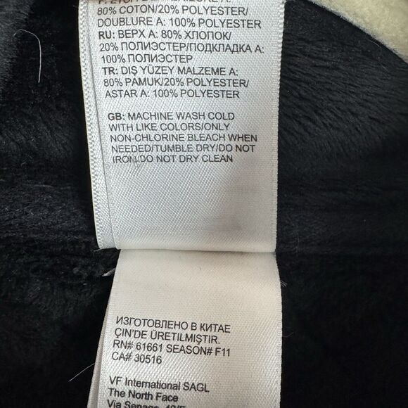 The North Face Caroluna Quilted Fleece Full Zip Lining Jacket Womens Size Medium - Picture 5 of 8